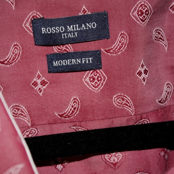 Rosso Milano Modern Fit Dress Shirt - Picture 5 of 8